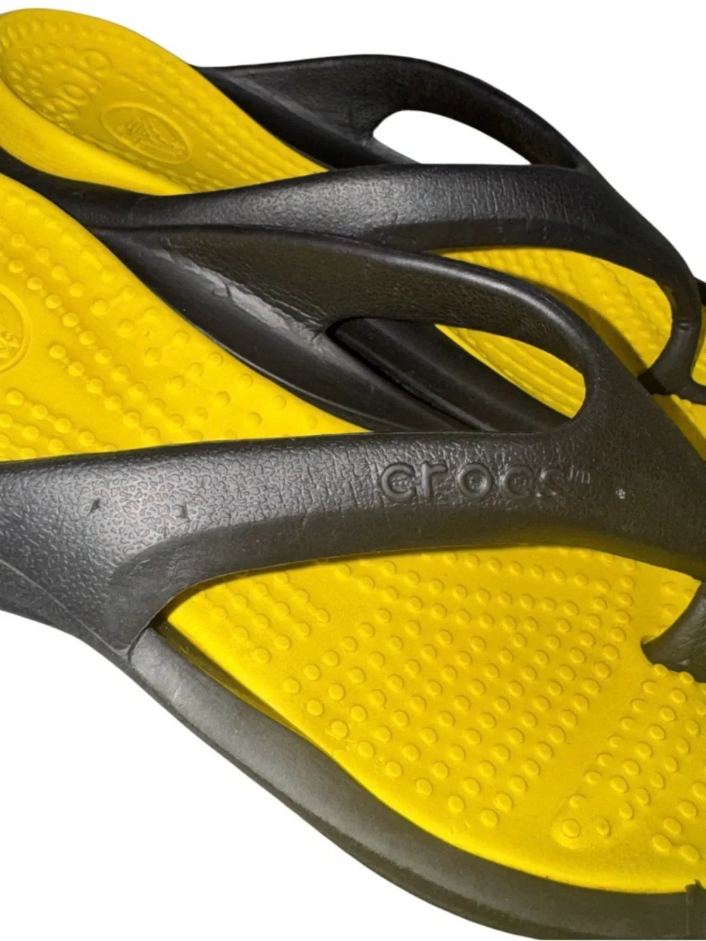 Crocs Athens thong flip flops men’s size 6 women’s sandals size 8